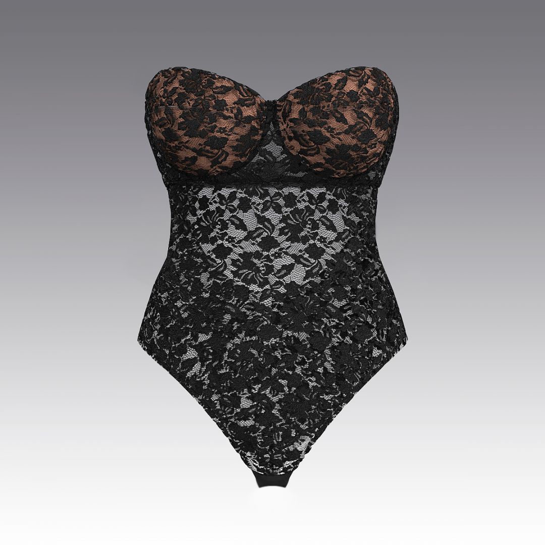 Боди-балконет из кружева 2963.36 ARDI 