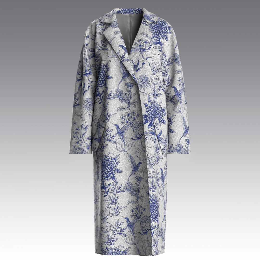 Пальто из вискозного кашемира Toile de Joue 4033.59 ARDI 