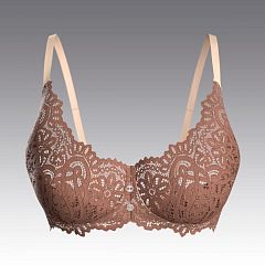 Мягкий бюстгальтер из кружева Mocha Mousse 4058.16 ARDI мокко
