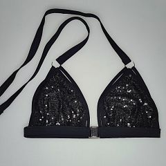 Купальный верх с пайетками 3038.19 ARDI черный