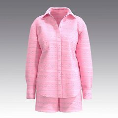 Комплект с шортами из шитья 3035.54.55 ARDI розовый