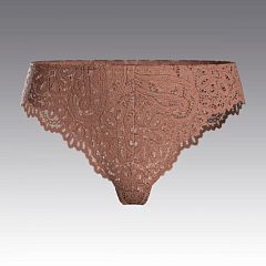 Классические трусы-слипы из кружева Mocha Mousse 4058.23 ARDI мокко
