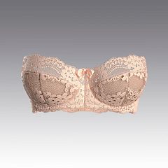 Балконет из кружева со съемными бретелями Peach Fuzz 2993.18 ARDI персиковый