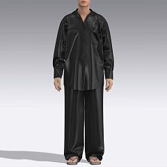 Пижама мужская из шелка 7005.92 ARDI черный