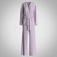 Комплект из трикотажа в рубчик 2938.45.58 ARDI сиреневый