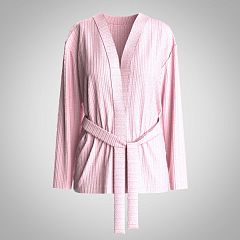Кардиган из трикотажа в рубчик 2914.45 ARDI розовый